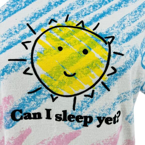 Hila Klein’s Can I sleep yet Teddy Fresh T-Shirt Size Small Art - Picture 2 of 9